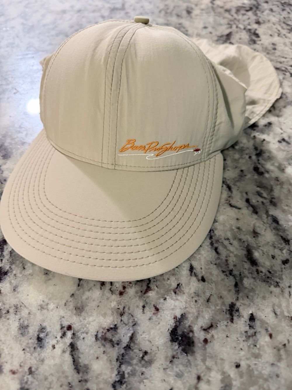 Bass Pro Shops Tan Embroidered Logo Cap unisex